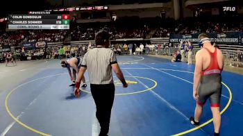 D 3 285 lbs Cons. Round 3 - Colin Gonsoulin, John Curtis Christian vs Charles Sonnier, St. Edmund