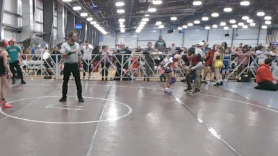 92 lbs Round 1 (9am Saturday) - Regan Weismiller, Lady Rangers vs Raylynn Robinson, Florida Elite