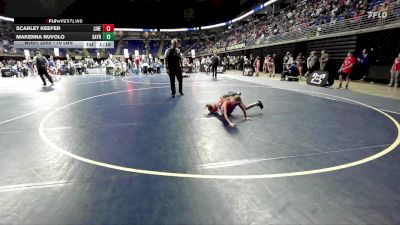 70 lbs 7th Place - Scarlet Keefer, Line Mountain vs Makenna Ruvolo, Sayre