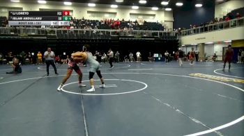 157 lbs 3rd Place Match - Lj Loreto, Fresno City College vs Islam Abdullaeu, Sierra College