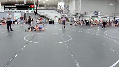 105 lbs Round 2 (4 Team) - Aiden Wright, Upstate Uprising vs Coda Clifford, Revival