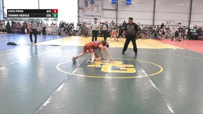 80 lbs Round 1 - 9:00am Saturday - Tanner Keehle, CTWHALE vs Luca Pavia, Gotcha