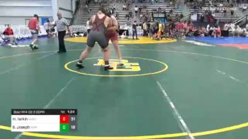 285 lbs Prelims - Max Larkin, Hillbilly Hammers vs Stone Joseph, Young Guns Purple