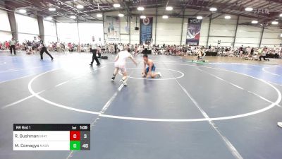 127 lbs Rr Rnd 1 - Rocco Bushman, 84 Athletes vs Mason Comegys, Mat Assassins Black