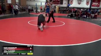 215 lbs Round 1 - Tate Woodruff, Dubuque Hempstead vs Will Clausen, Benton Community