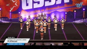Kansas City Athletic Cheer - PLATINUM! [2024 L6 Limited - XSmall Day 3] 2024 GSSA Bakersfield Grand Nationals