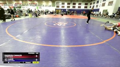 138 lbs Cons. Round 2 - Madison Canales, Sacred Heart vs Ivy Davis, Fort Hays State