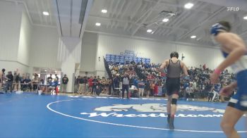 138 lbs Champ. Round 1 - Tommy Patterson, Vancleave High School vs Parker Hall, New Albany High School