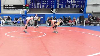 174 lbs 7th Place Match - Mason Gourley, Coast Guard vs Max Bluhm, Western New England