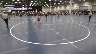 115 lbs 7th Place Match - Giana Grabot, B.A.M. Training Center vs Darla Martinez, Premier Wrestling Club