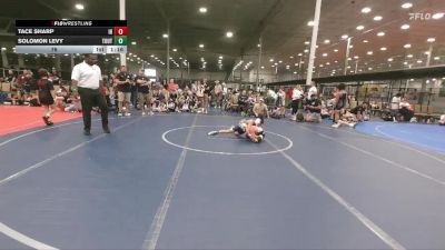 76 lbs Round 1 (6 Team) - Solomon Levy, The Outsiders vs Tace Sharp, Iron Horse