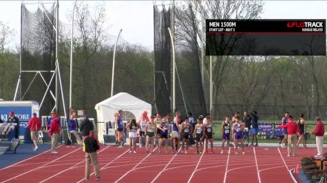 Men's 1500m, Heat 2 - College Unseeded