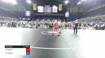 138 lbs Rnd Of 128 - Caleb Wetzel, Ohio vs Ryder Joseph, Pennsylvania