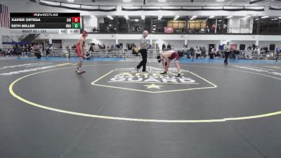 141 lbs Cons. Semi - Xavier Ortega, Chicago vs Seth Miller, Ohio Northern