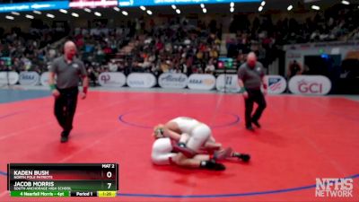 145 lbs 1st Place Match - Jacob Morris, South Anchorage High School vs Kaden Bush, North Pole Patriots