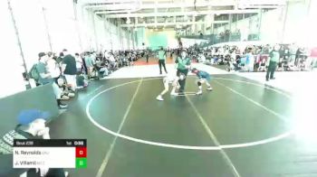 90 lbs Semifinal - Nathan Reynolds, California Grapplers vs Julius Mark Villamil, So Cal Grappling