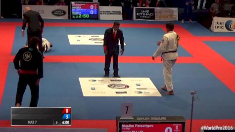 Muslim Patsarigov vs Felipe Bezerra 2016 World Pro