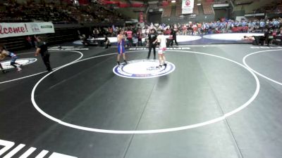 215 lbs Nicholas Balbuena, MDWA - Mount Diablo Wrestling Association vs Zane Berbereia, KTWA-Kings-Tulare Wrestling Association