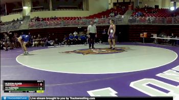 190 lbs Round 2 (4 Team) - Ty Thomsen, Bennington vs Hudson Oliver, Grand Island