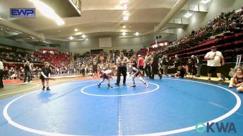 55-60 lbs Semifinal - Adalynn Porter, Terminator Wrestling Academy vs Cali Rich, Skiatook Youth Wrestling