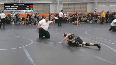 56 lbs Round 1 (6 Team) - Jayden Writesel, Pursuit WC vs Landon Phelan, Westshore