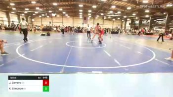 138 lbs Round Of 64 - Joe Zamora, CO vs Kaiser Simpson, OK