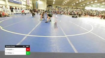 182 lbs Quarterfinal - Jackson Angelo, PA vs Ryder Wilder, GA