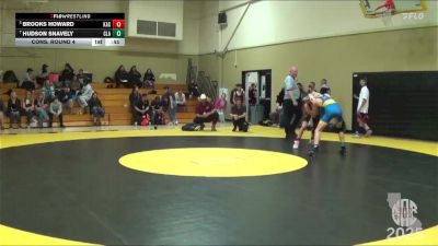112 lbs Cons. Round 4 - Brooks Howard, Kasner vs Hudson Snavely, Clark