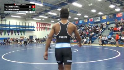 JV-25 lbs Round 3 - Samuel Garcia, Grinnell vs Caden Tonelli, Clear Creek-Amana