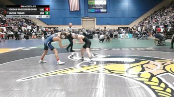 1 - 138 lbs Champ. Round 1 - Jordan Brockenbrough, Parry McCluer vs Jacob Fields, Grundy