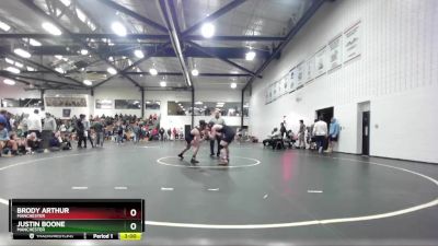 149 lbs Cons. Round 2 - Brody Arthur, Manchester vs Justin Boone, Manchester