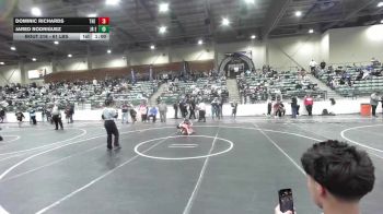 61 lbs Round Of 16 - Dominic Richards, The Rock Of Redmond vs Jared Rodriguez, Jr Eagles