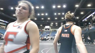 145 lbs Cons. Round 3 - Haley Sheppard, Friends University vs Nora Prather, Baker University