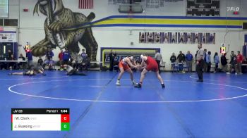JV-33 lbs Round 1 - Weston Clark, Union, LaPorte City vs Jack Buesing, West Delaware, Manchester
