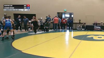 96 lbs Cons. Sub-quarters - Hunter Lee, Cordoba Trained vs Jagger Boggi, Gentile Trained