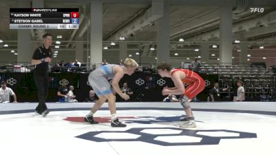 68 lbs Champ. Round 3 - Kayson White, Spatola Wrestling vs Stetson Gabel, Bear Cave Wrestling Club