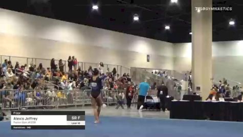 Alexis Jeffrey - Floor, Fuzion Gym #1226 - 2021 USA Gymnastics Development Program National Championships