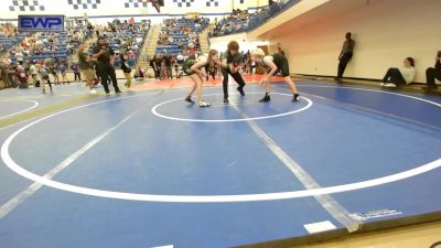 100-105 lbs Rr Rnd 4 - Maddie Burkhart, Tulsa Blue T Panthers vs Brooks Williams, Tulsa Blue T Panthers