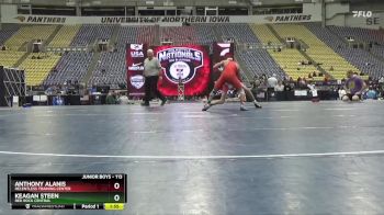 113 lbs Champ. Round 2 - Keagan Steen, Red Rock Central vs Anthony Alanis, Relentless Training Center