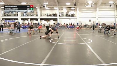 126 lbs Consi Of 8 #2 - Madison Keefe, Salem vs Carmella Berry, None