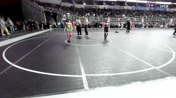 85 lbs Consi Of 8 #1 - Brady Aronson, SlyFox Wr Ac vs Kamdyn Bond-Lucas, Lucas WC