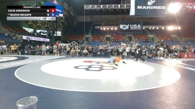 126 lbs Champ. Rd Of 16 - Calib Anderson, Oklahoma vs Mason Milsaps, Texas