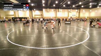 157 lbs Consi Of 16 #2 - Didier Novoa, Eagle Wrestling Club vs Atticus Dye, Wrestling University Club