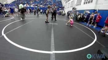 61 lbs Semifinal - Bexley Leisinger, Choctaw Ironman Youth Wrestling vs Dayton Rice, Standfast