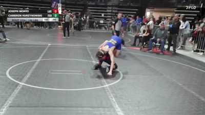 138 lbs Round Of 16 - Joseph Monto, Lakeland vs Cameron Kurzynowski, Fightin Irish Wrestling Club