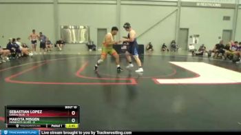 285 lbs 2nd Wrestleback (8 Team) - Sebastian Lopez, Kansas Blue vs Makota Misgen, Minnesota Silver