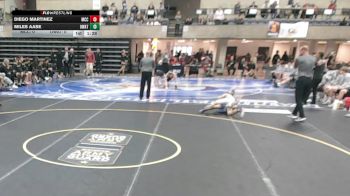 107 lbs Round 2 (4 Team) - Miles Aase, Owatonna, MN vs Diego Martinez, Marian Central Catholic, IL