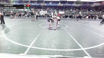 78 lbs Round Of 16 - Jack Stortz, Outlaw WC vs Samuel Sarabia, Rogersville WC
