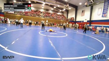 55 lbs Rr Rnd 2 - Easton Williams, Team Tulsa Wrestling Club vs Brody Boyd, Team Tulsa Wrestling Club