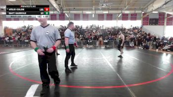 215 lbs Semifinal - Atilio Colon, Lowell vs Matt Harrold, Haverhill